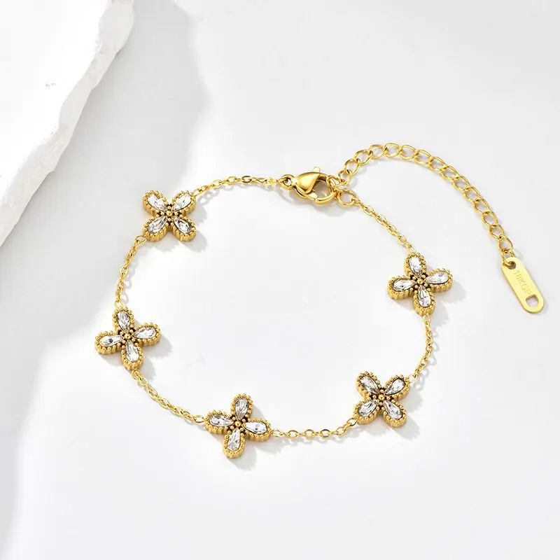 Gold-Tone Chunky Chain Bracelet (Variant 04)