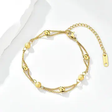 Gold-Tone Chunky Chain Bracelet (Variant 10) — main view