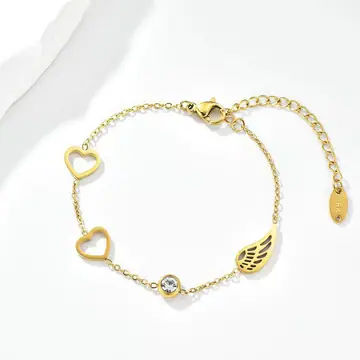 Gold-Tone Chunky Chain Bracelet — main view