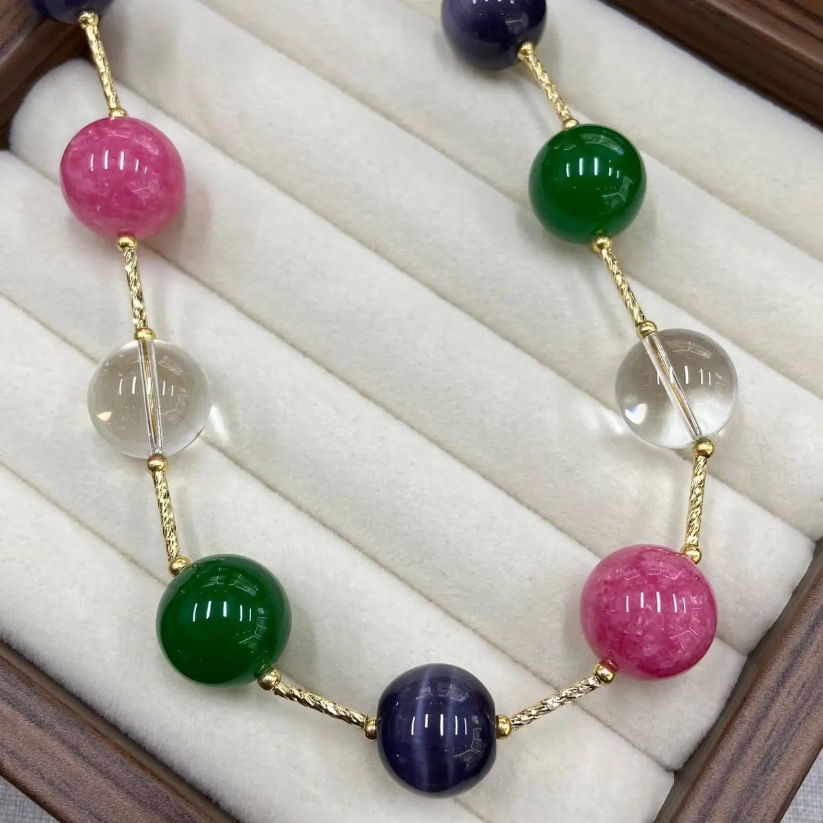 Multi-Colour Bead Necklace (shot-5)