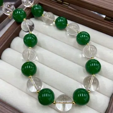 Tri-Colour Bead Necklace — view 6