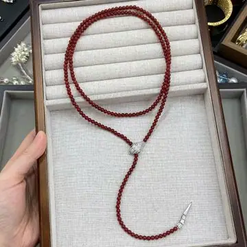 Two-Layer Beaded Necklace — view 6